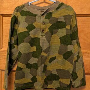 Boys Hanna Andersson waffle crewneck